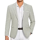 COOFANDY Mens Blazer Casual Two Buttons Sport Coat Slim Fit Lightweight Suit Jackets