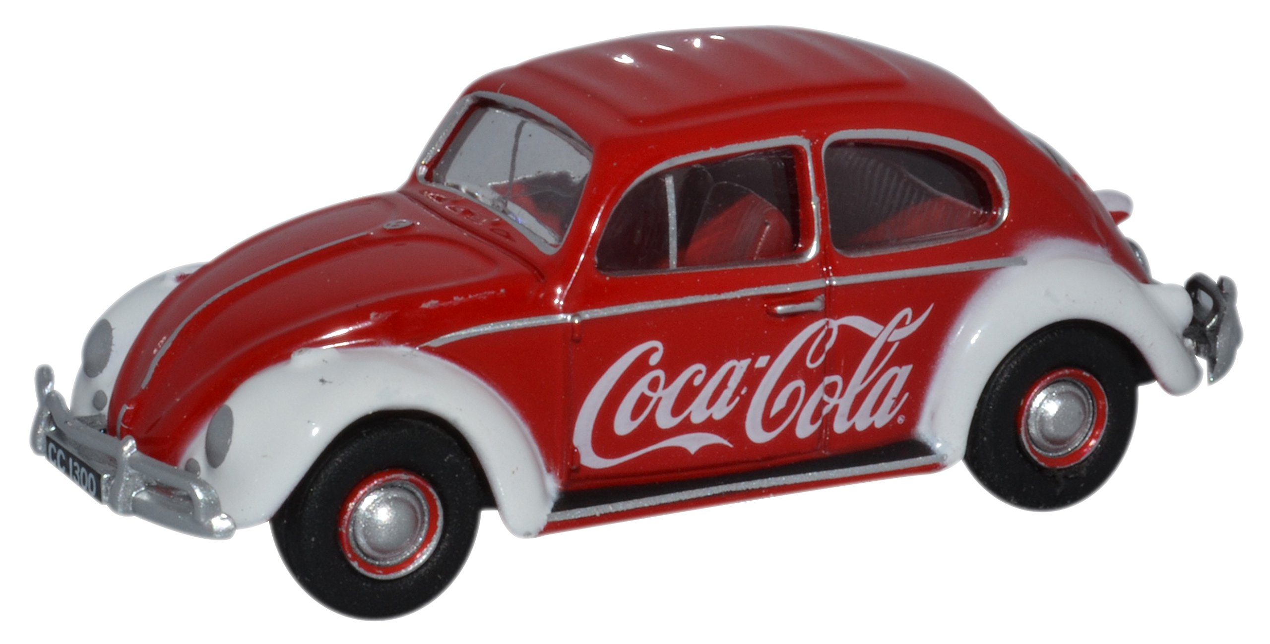 Oxford Diecast Volkswagen Beetle Coca Cola 1:76 Scale OO Gauge Diecast Model Vehicle