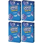 Jolly Rancher Blue Raspberry Singles To Go Drink Mix - 0.65 oz, Pack of 4 | 6 Servings Each, 24 Total Servings - Blue Raspberry Sugar Free Water Flavoring Packets, Powdered Drink Mix - Just Add Water