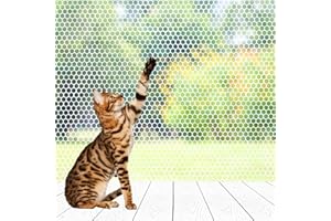 YSGLORY Banister Guard Net 16.5ft*2.5ft Child Safety Net Cat Netting Balcony Stair Netting Anti-Fall Fence Net Pets Safety Netting for Child Pet Proofing