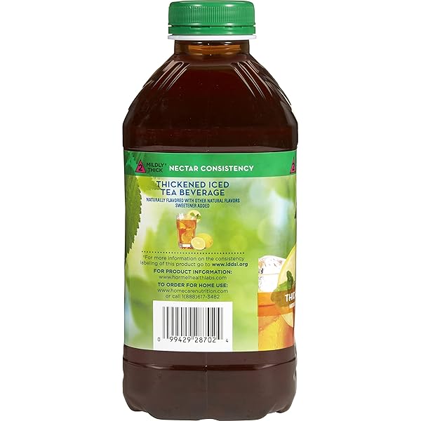 THICK & EASY CLEAR THICKENED ICED TEA, NECTAR CONSISTENCY, 46 OUNCE