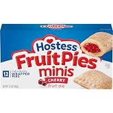 Hostess Fruit Pies with Cherry Flavored Filling, 12 Oz. Box (12 Count)