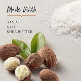 Sanctuary Spa Golden Sandalwood Sand and Salt Scrub 300g 92% Natural view 4