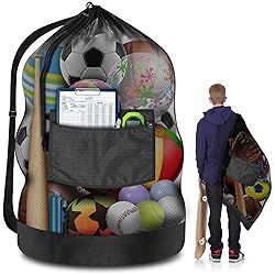 Heavy Duty Soccer Ball Net Bag
