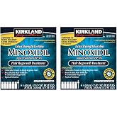 Kirkland Minoxidil 5 percentage Extra Strength Hair Loss Regrowth Treatment Men, 2 Pack (6 Months Supply)