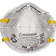 3M N95 Performance Respirator 8210, 20 Pack, Drywall Sanding, NIOSH-APPROVED N95, Advanced Filter Media For Easy Breathing, Cushioning Nose Foam, Adjustable Noseclip, Stretchable Straps (8210D20-DC)