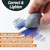 Faber-Castell Art Eraser Kneading Eraser Grey Pack of 4 view 6