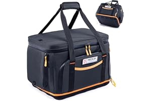 FRECOLSH Travel Carrying Case Compatible with Jackery 1000Plus, 1500,1500Pro, 2000 Pro Portable Power Station Storage Case with Molded Hard Bottom,Side Ventilation for Jackery Accessories Solar Generator