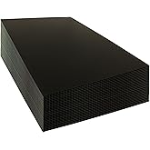 24x36 4mm Corrugated Plastic Sheets 10 Pack Black Lightweight, Blank Boards Double Sided for Lawn Signs, Garage Sales and Real Estate.Various Sizes, Colors WholesaleArtsFrames-com Ships from Florida