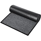 ToLanbbt Commercial Floor Mat 3' x 5' Front Door Mat Extra Large, Industrial Hallway Runner Rug Heavy Duty Outdoor Indoor Utility Mat Low Profile Entryway Carpet Non Slip Backing for Home Office