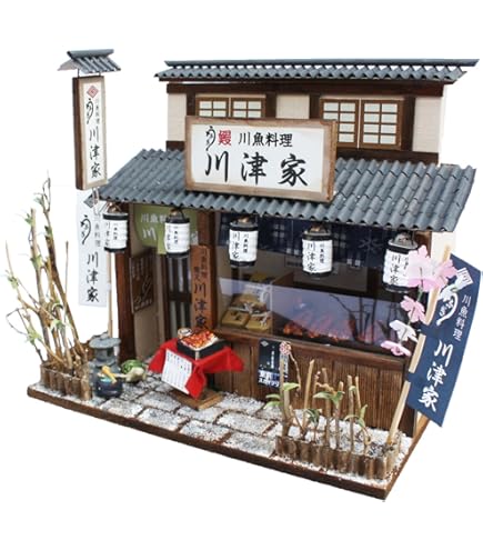 Amazon.com: Billy Handmade dollhouse kit Old favorite market kit 