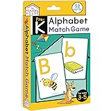Alphabet Match Game (Flashcards): Flash Cards for Preschool and Pre-K, Ages 3-5, Games for Kids, ABC Learning, Uppercase and 