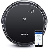 Ecovacs DEEBOT 500 Robot Vacuum Cleaner with Max Power Suction, Up to 110 min Runtime, Hard Floors and Carpets, Pet Hair, App
