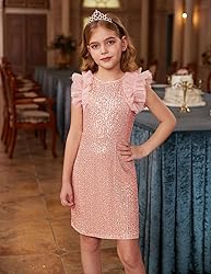 GRACE KARIN Junior Girls Dresses Sequin Formal
