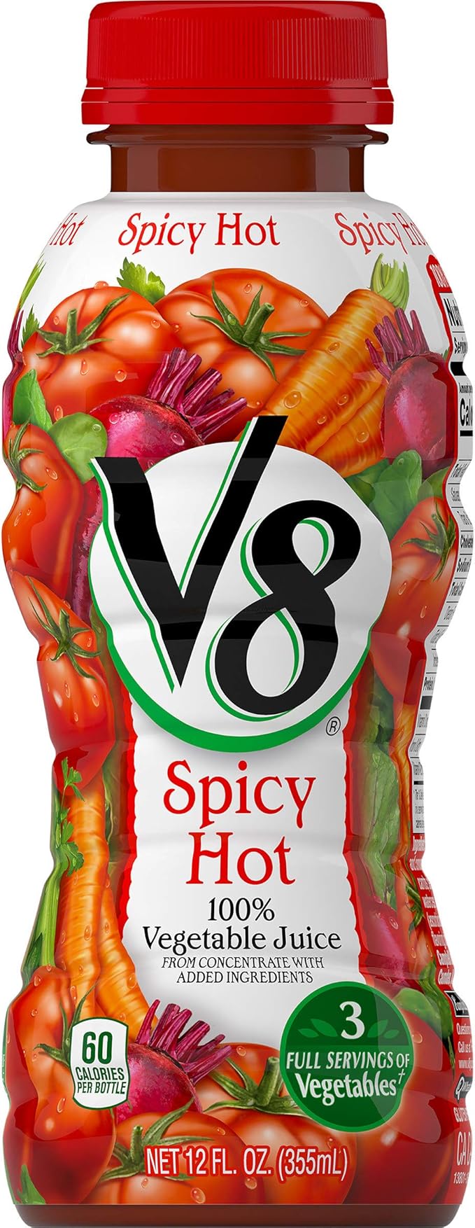 Campbells V8 Spicy Hot Vegetable Juice 354ml Amazon In Grocery Gourmet Foods