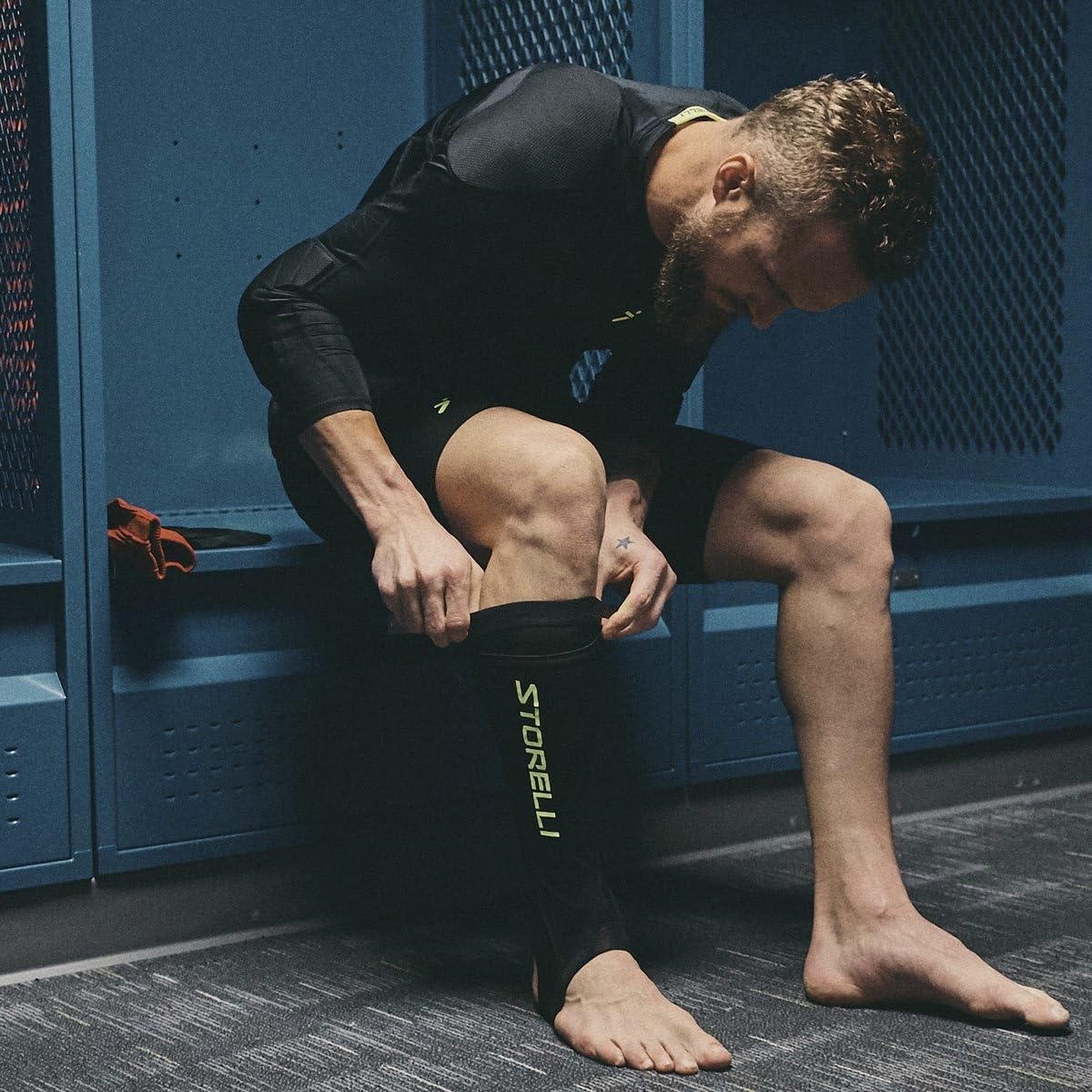 Storelli BodyShield Leg Guards | Protective Soccer Shin Guard Holders | Enhanced Lower Leg and Ankle Protection : Sports & Outdoors