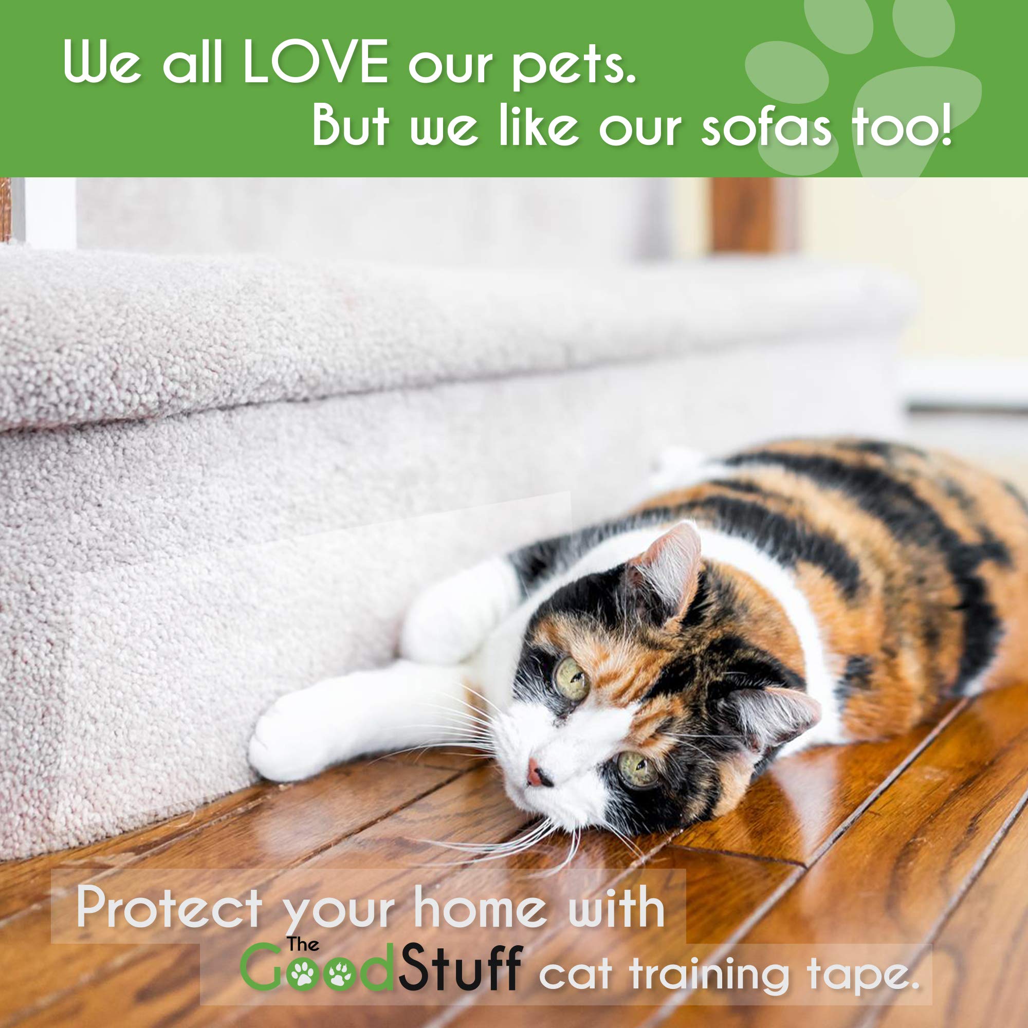 Cat Scratch Tape Furniture Protectors Guard Your Couch Doors