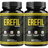 (2 Pack) Erefil Capsules - Official Erefil Pills Advanced Premium Formula Support Maximum Strength, All Natural Ingredients Vitamins for Overall Health &amp; Wellness Reviews, 120 Capsules for 2 Months