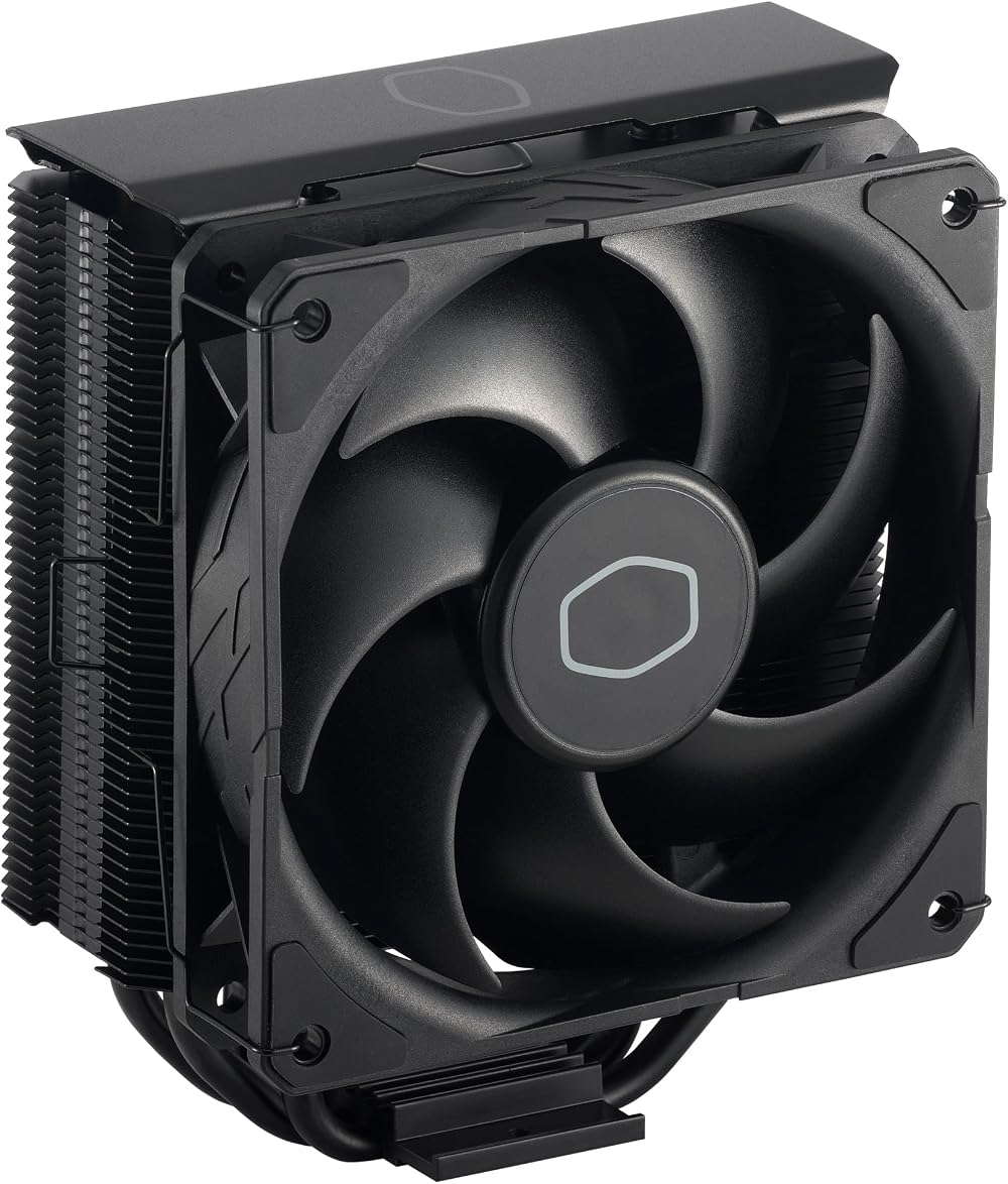 Cooler Master Hyper 212 Black CPU Cooler Aluminium Finish 4 Copper Heat Pipes