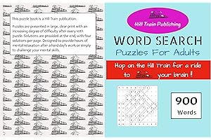 Word Search Puzzles for Adults: Arranged from Easy to Hard - Perfect for Brain-Eye Coordination.
