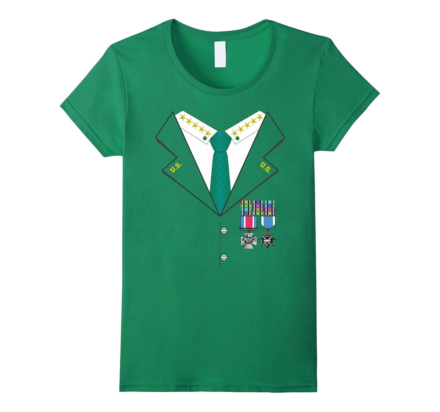 Military General Halloween Costume T-shirt - Veteran