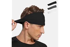VIMPEP Men's Sports Headbands Sweatband Workout Headband for Running TJ001