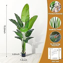 Artificial Bird of Paradise - Fake Plants Areca