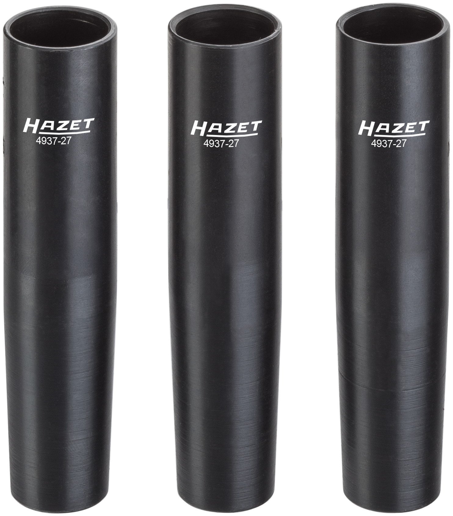 HAZET 4937-27/3 115 mm Square Hollow Commercial Vehicle Centring Sleeve Set - Burnished