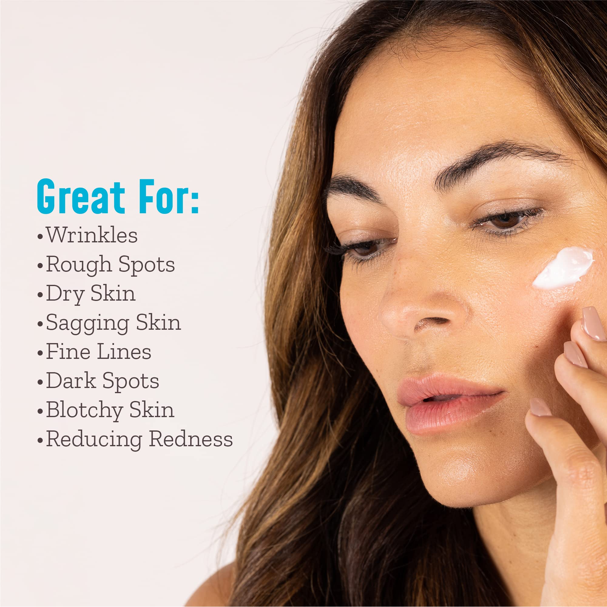 Nuventin Hyaluronic Acid Cream Face & Body Dry Skin Rescue Lotion W/Coconut Oil & Shea Butter, Anti Aging Skin Care Moisturizer Reduces Appearance Of Wrinkles, Fine Lines, & Sagging Skin, 15 Fl Oz