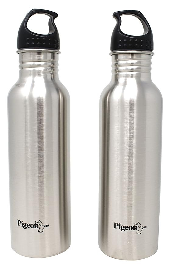 Buy Pigeon Stainless Steel Water Bottle, 750ml (Set of 2) Online at Low