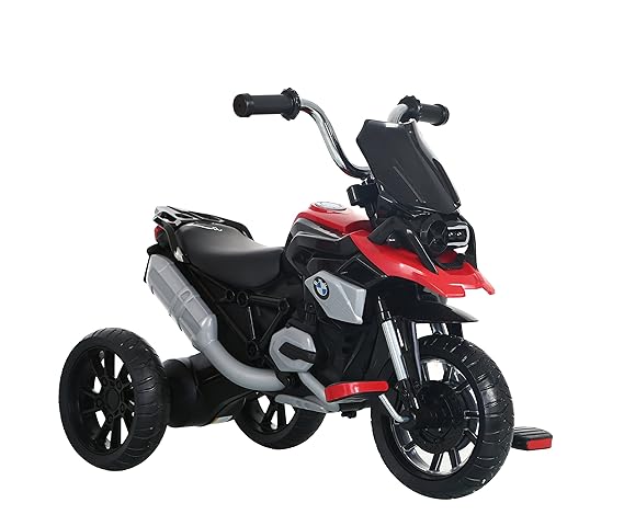 ROLLPLAY Dreirad, Für Kinder ab 2 Jahren, Bis max. 22 kg, BMW R1200 GS Motor Trike, Rot