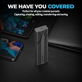 SABRENT NVMe Enclosure USB C 10Gbps M.2 EC-PNVO Aluminium view 8