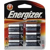 New Energizer 123 Lithium Photo Battery 6 Pack 3 Volts 10 Year Shelf Life for Digital Electronics