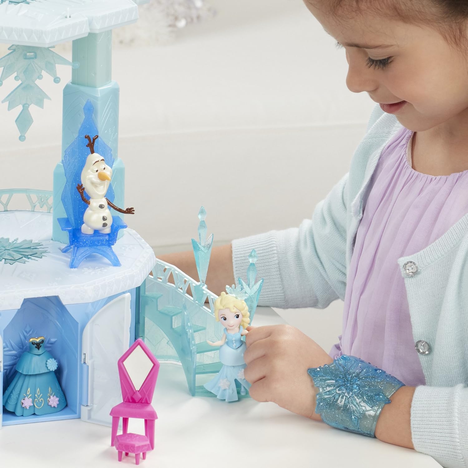 disney frozen elsa's magical rising castle