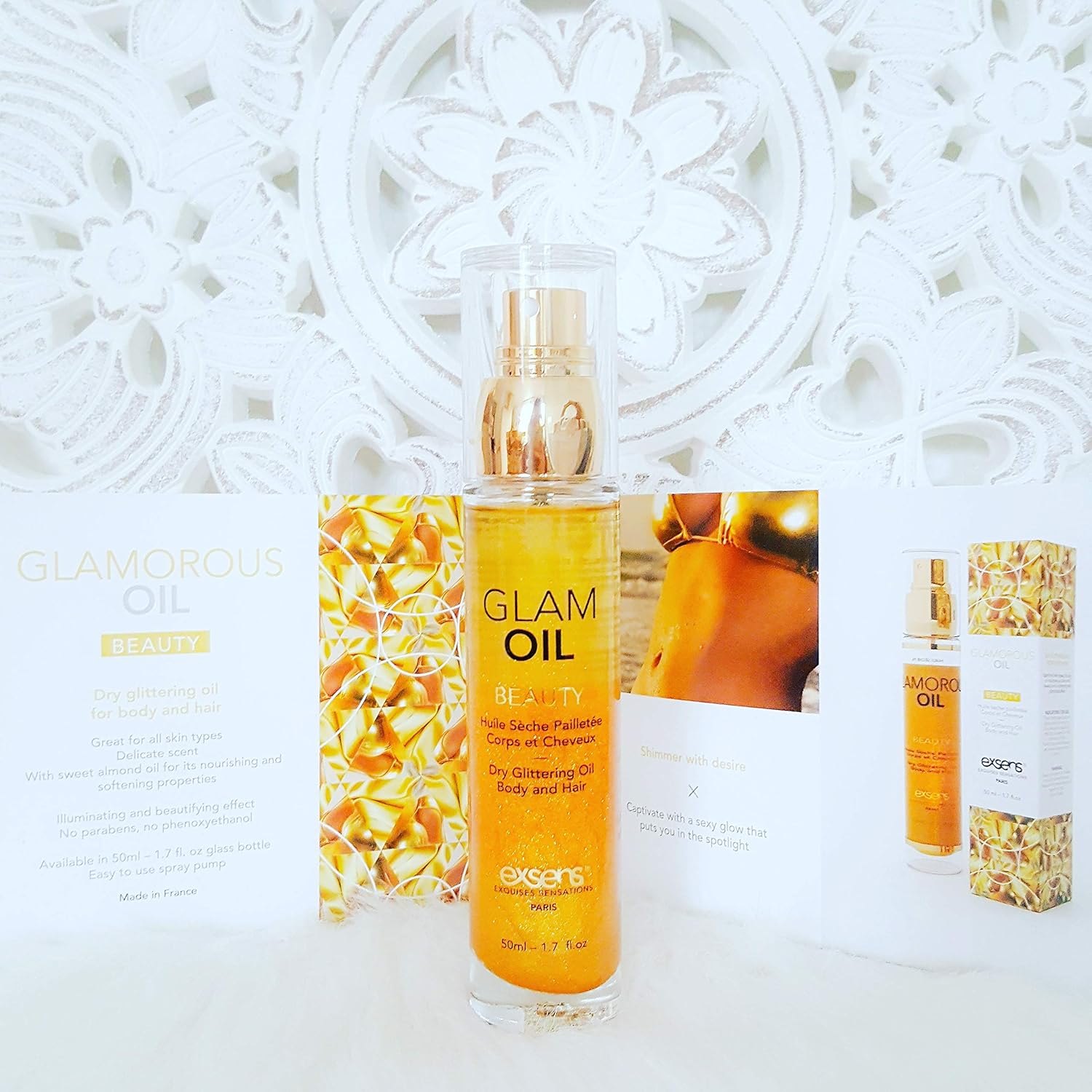 glam body oil