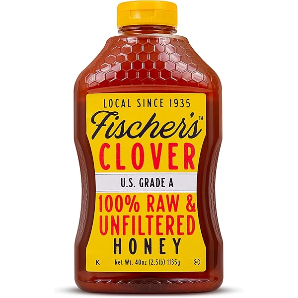 honeyページ 2 Pack Clover Honey 44 Ounces Quart Jar | Bubba's Sweet Nectar