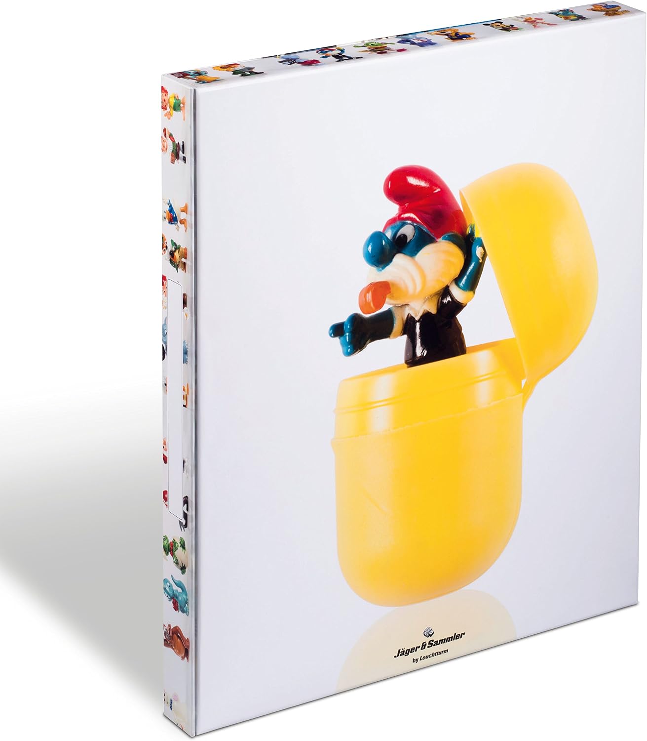 Leuchtturm 344050 Surprise collection box, 60 compartments with 50 x 36 x 33 mm, for surprise egg figures, coloured cardboard - Image 3