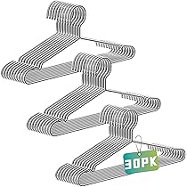 Lot De 100 Cintres Robustes En Fil Métallique Pour Suspendre