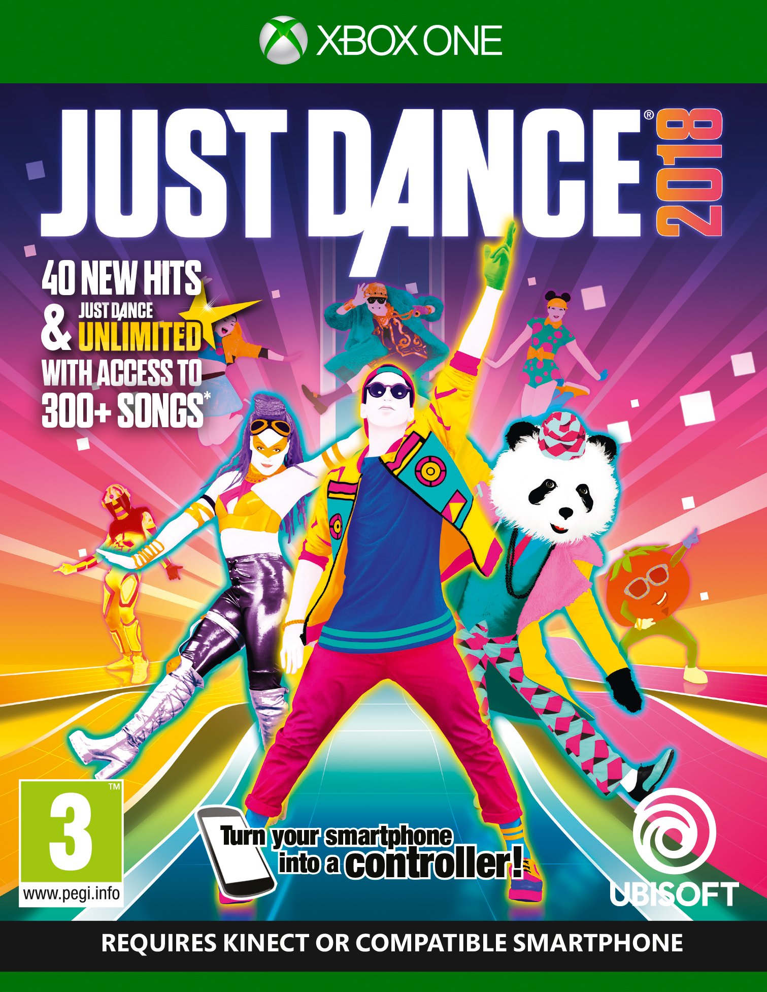 Just Dance 2018 Requires Kinect Or Smartphone (Xbox One) [Uk Import]