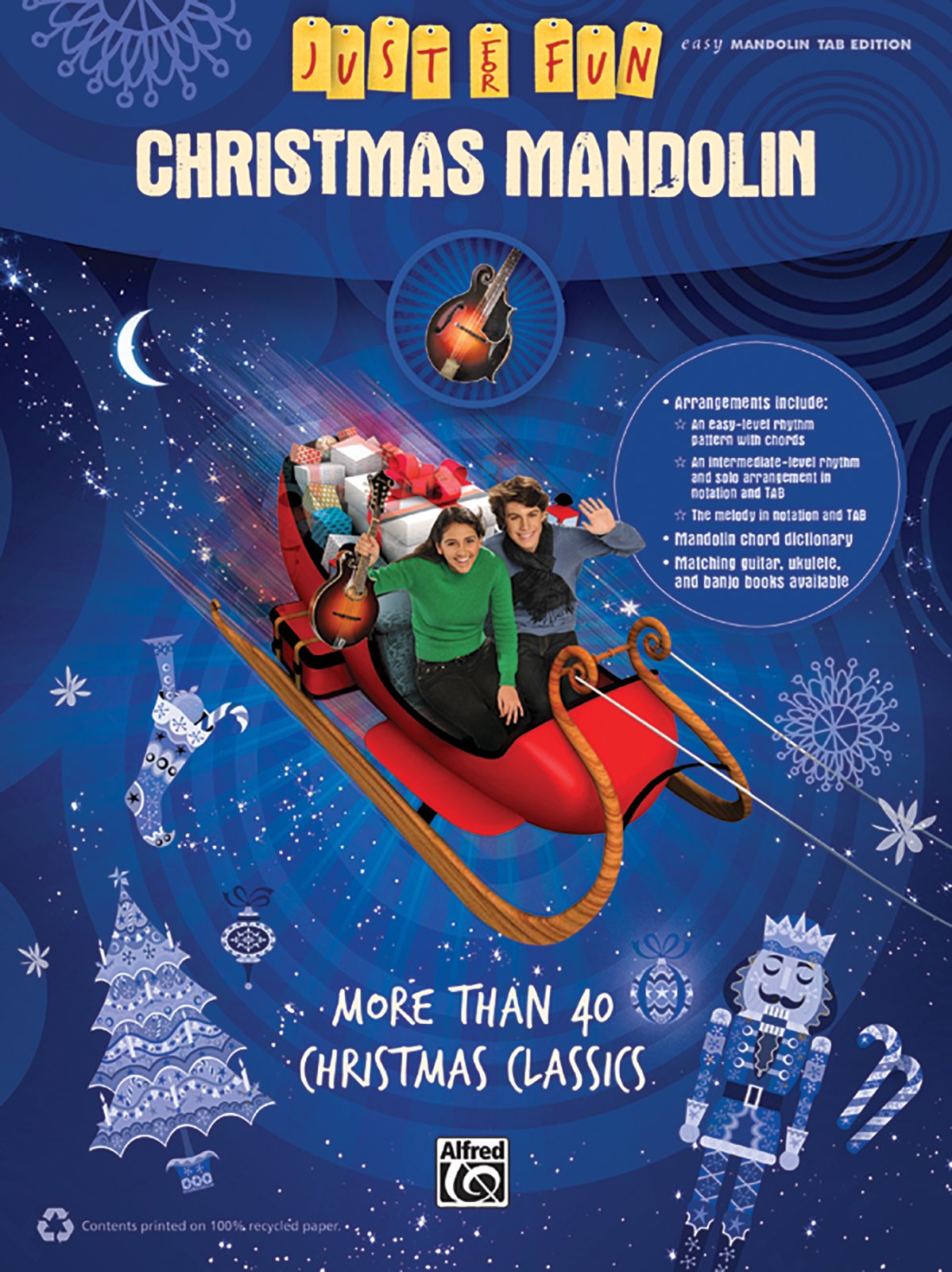 Just For Fun: Christmas Mandolin (Just For Fun (Alfred)) (9780739069745)