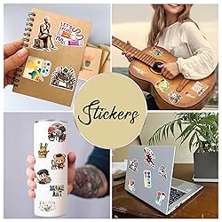 WESILY Pack 50 PCS Drawing Art Painting Stickers