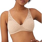 Bali Women's Breathe Wireless Bra, Cotton Modal T-Shirt Bras for Women, Full Coverage, Breathable, Convertible Straps