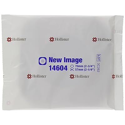 Hollister New Image Flextend Flat Skin Barrier with Tape Border, 5 Count
