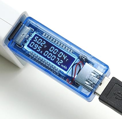 Amazon Co Jp ルートアール Usb 簡易電圧 電流チェッカー 積算電流 通電時間計測 Rt Usbvatm パソコン 周辺機器