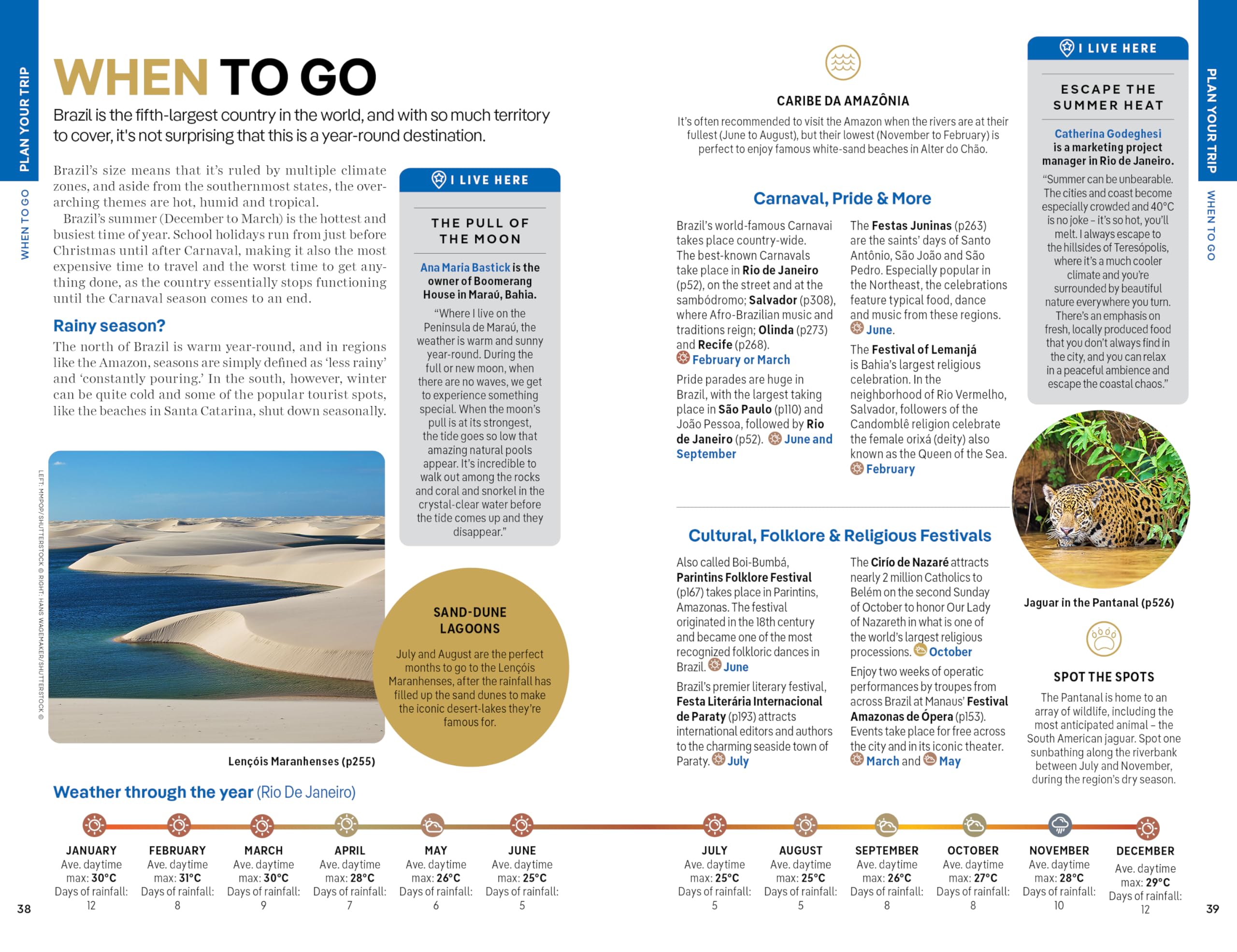 Lonely Planet Brazil (Travel Guide)