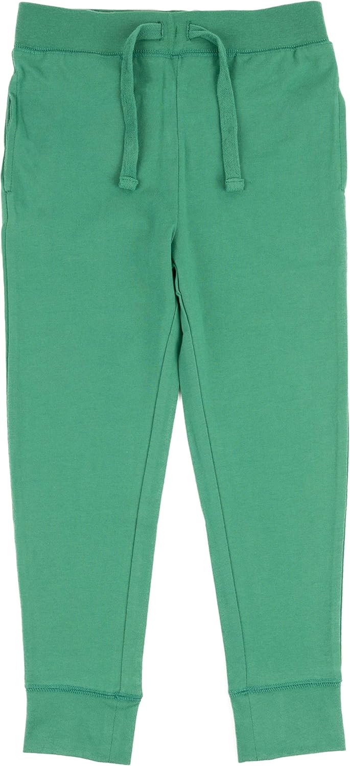 Leveret Kids & Toddler Boys Pants Girls Legging Pants with Drawstrings (2-14 Years) Variety of Colors: Clothing
