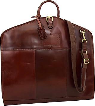 leather luxury suit carrier