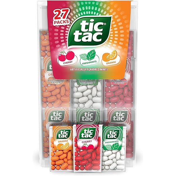 Amazon.com : Tic Tac TIC2051068 - FOOD,FRESHMINT,SINGLES,12