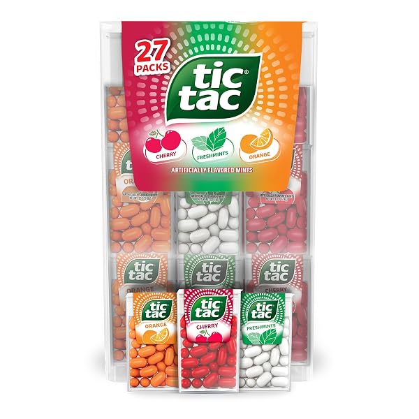 TIC TAC VARIETY PACK MEGA BOX, BULK 27...