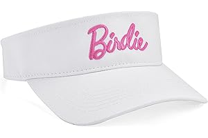 Shanker Golf - Birdie Women's Golf Visor - 100% Cotton Golf Visor for Ladies - Women's Golf Hat